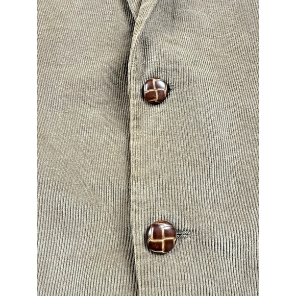 Lauren Ralph Lauren Corduroy Blazer Jacket Men's Size XL Brownish Tan Classic - Picture 2 of 16